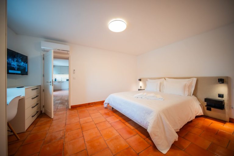 Casa 1A: Bedroom with double bed