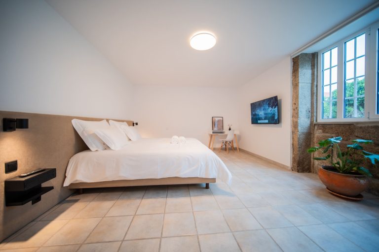 Casa 7: Bedroom with double bed