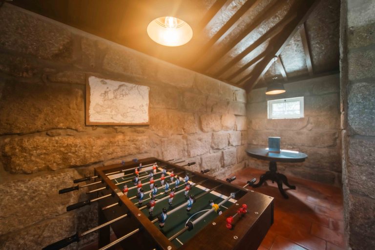 Games room with table football