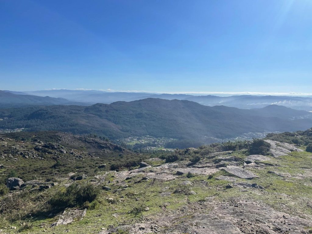 Mountain landscape near Viana do Castelo