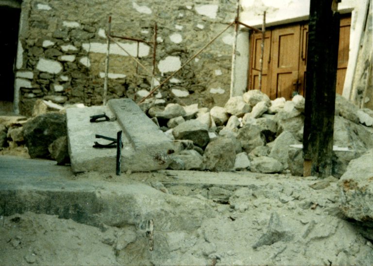 Quinta da Victória during the restoration