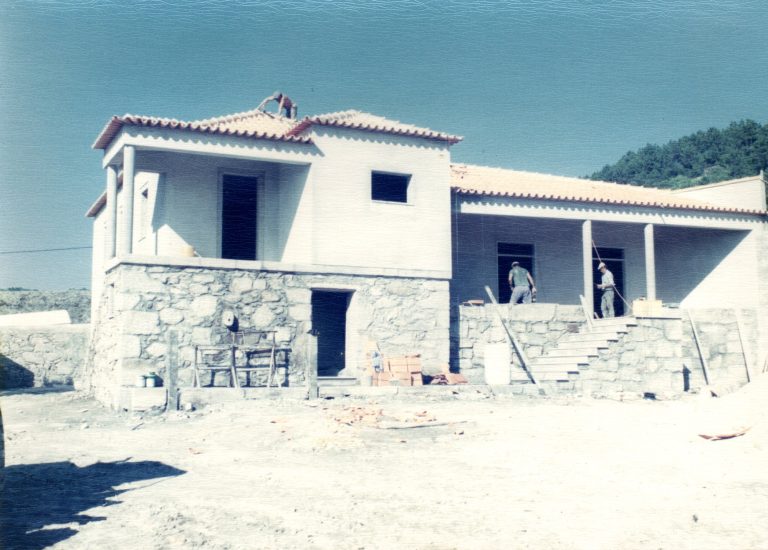 The restored house